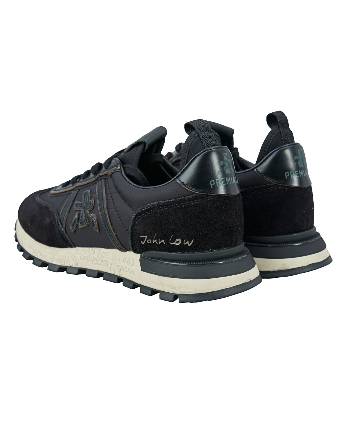 shop PREMIATA  Scarpe: Premiata Sneaker "Johnlowd".
Calzata abbondante
Altezza Suola 2,5 cm.
Fusbet Interno 29 cm.
Composizione: 
Suola: 60% EVA 10% TPU 30% rubber 
Tomaia: 35% calf leather 50% PA 10% PU 5% EA
Fodera: 100% GOAT LEATHER.
Fabbricato in Vietnam.. JOHNLOWD-6524 number 1134778